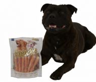 Magnum Chicken roll on Rawhide stick 500g