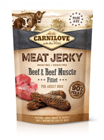 Carnilove Jerky Beef with Beef Muscle Fillet 100 g